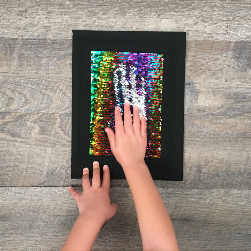 Get the free template for this Flip Sequins Quiet Book page. Toddlers and preschoolers will be entertained by these mermaid sequins and practice writing letters and numbers.