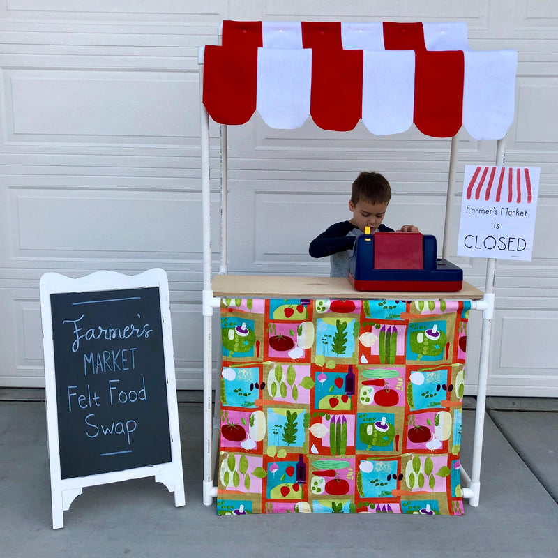 Farmer's Market Stand DIY Tutorial