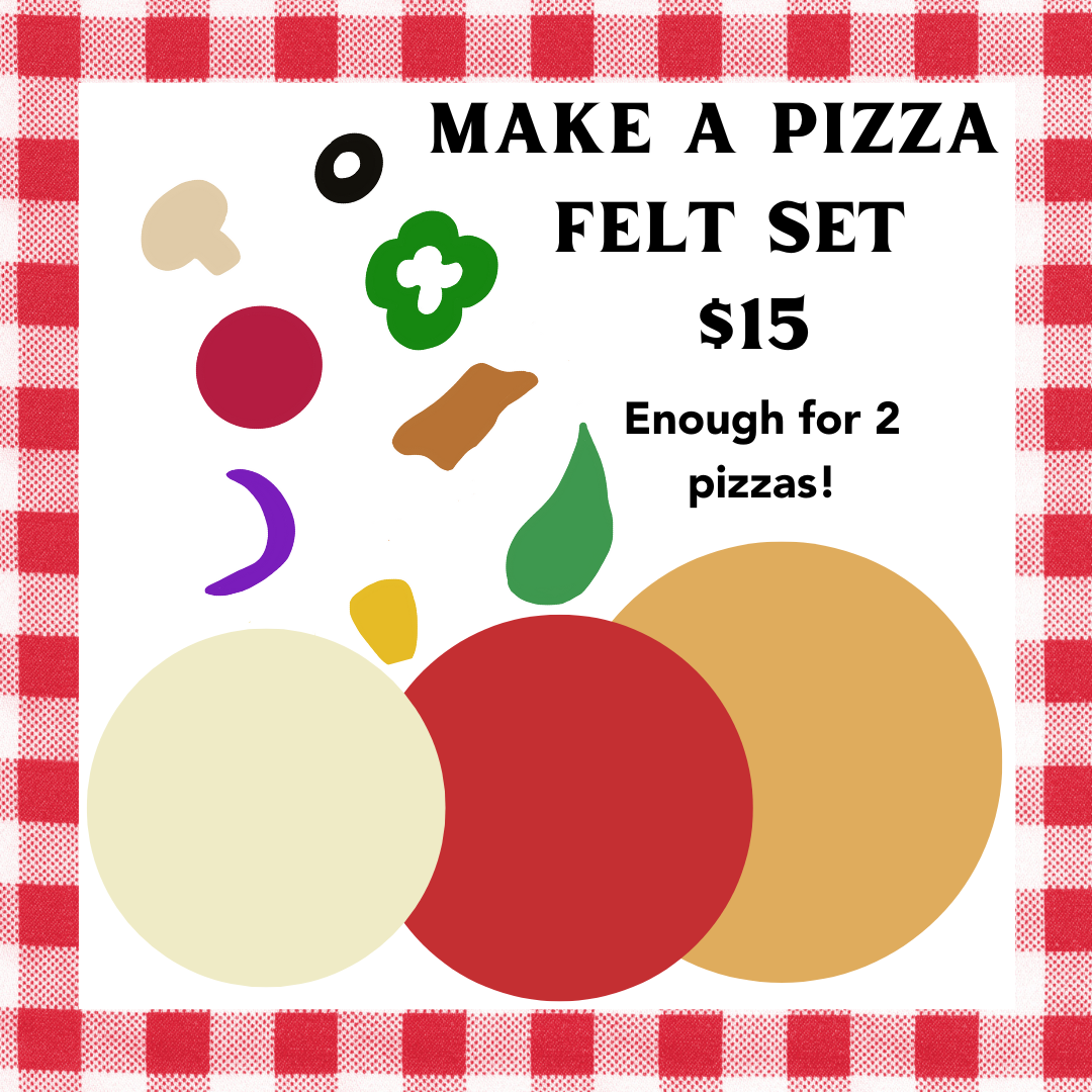 Make a Pizza Felt Set
