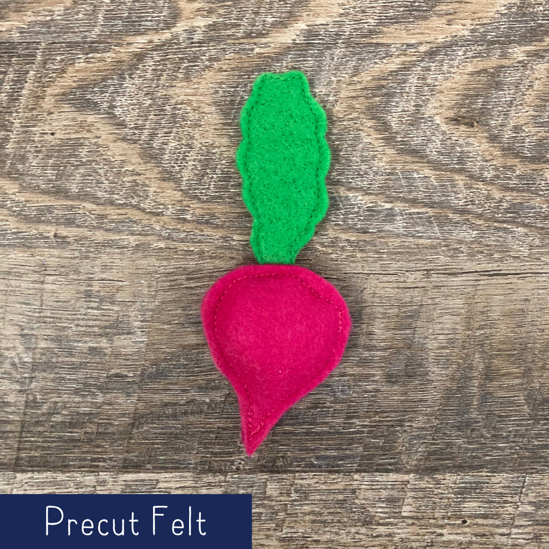 Radish - Precut Felt