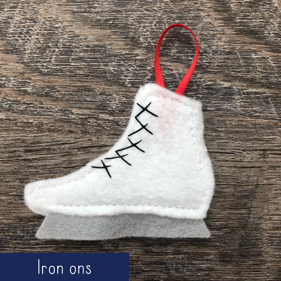 Ice Skate - Iron Ons