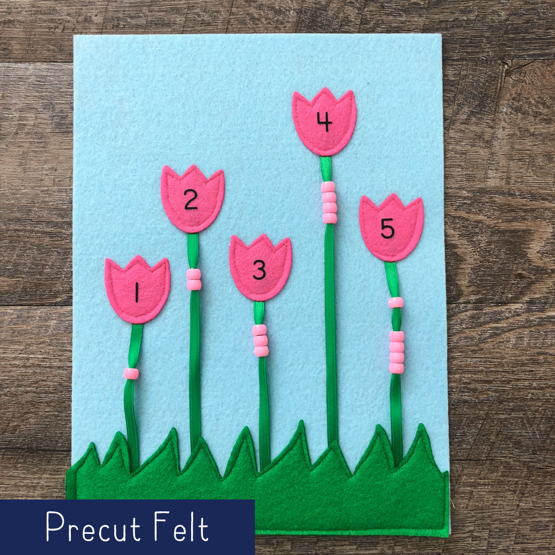 Waltz of the Flowers #1-5 - Precut Felt