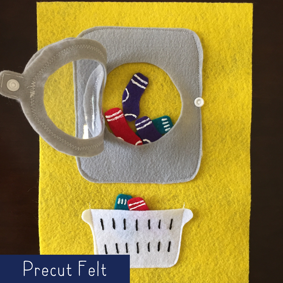 Washing Machine - Precut Felt