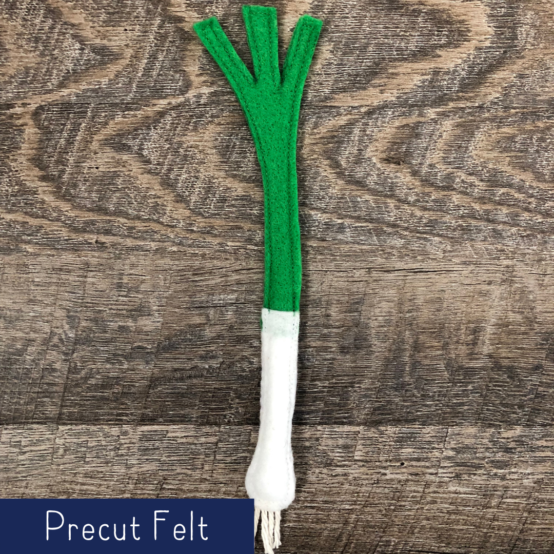 Green Onion - Precut Felt