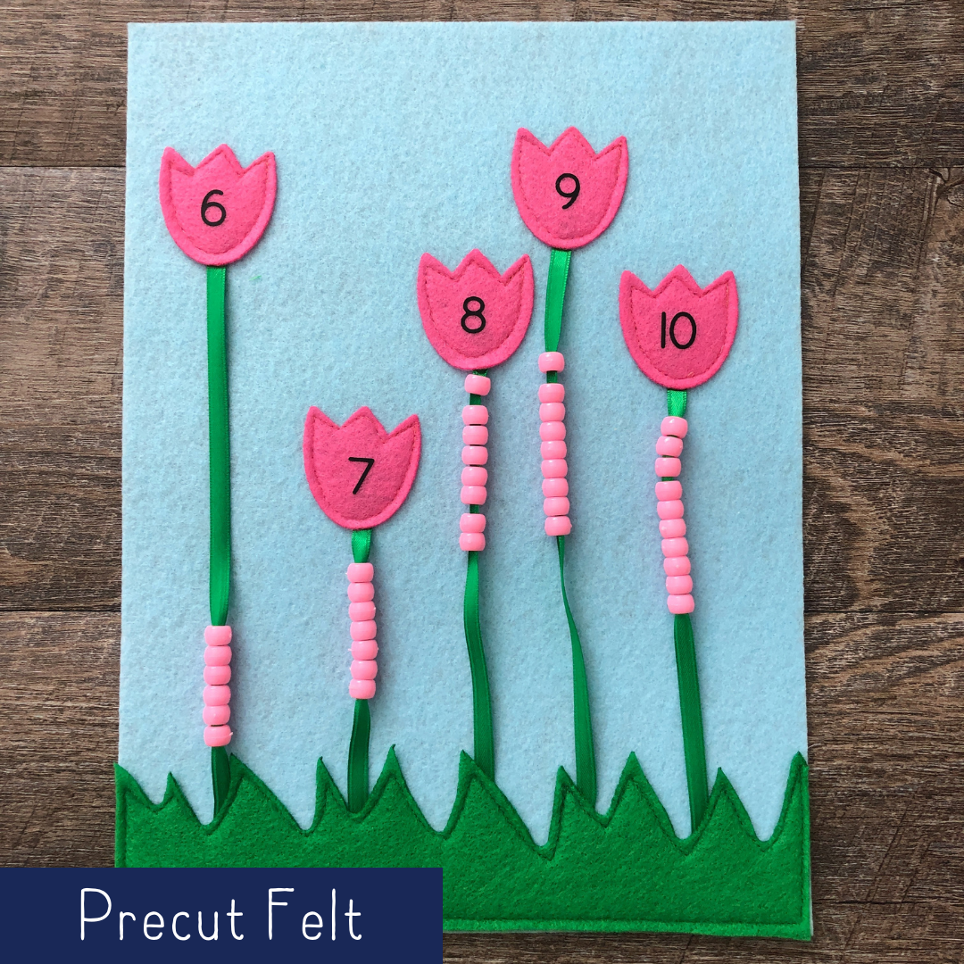 Waltz of the Flowers #6-10 - Precut Felt