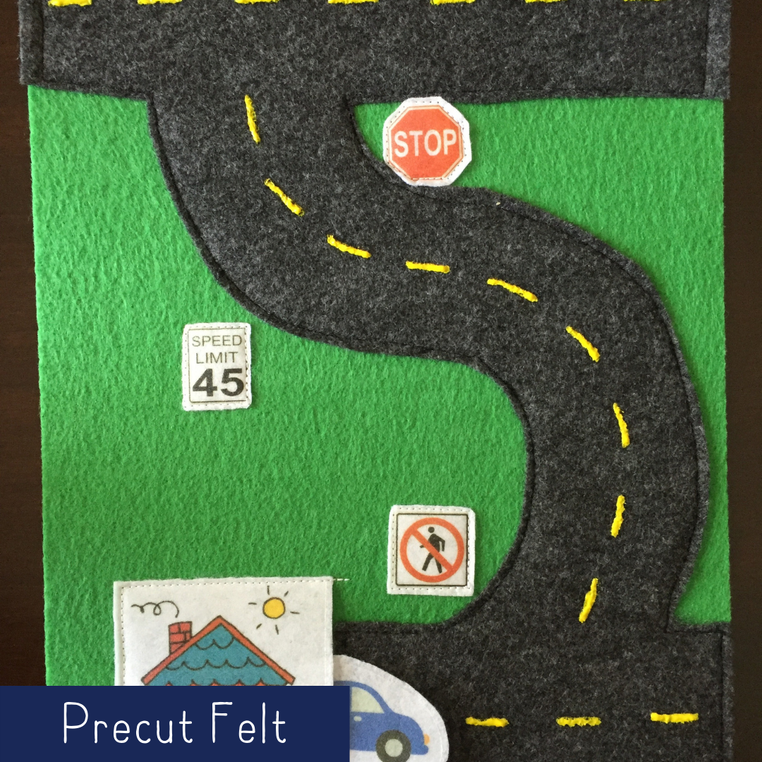 Road Map - Precut Felt