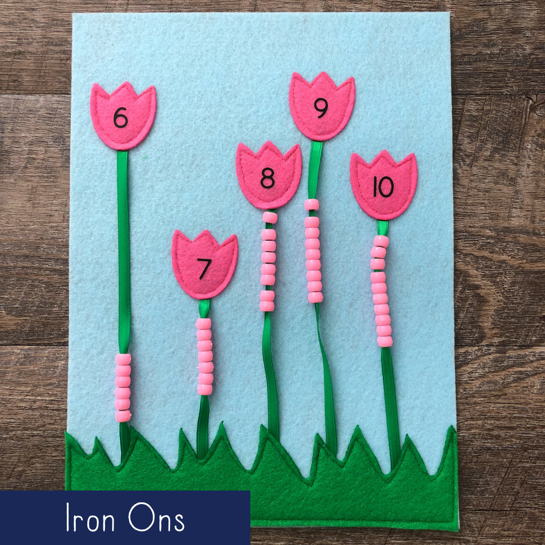 Waltz of the Flowers #6-10 - Iron Ons