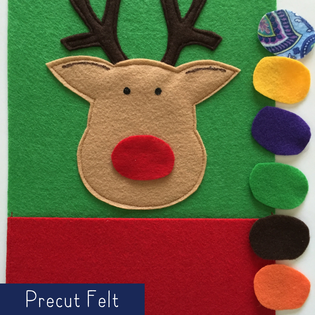Reindeer Noses - Precut Felt