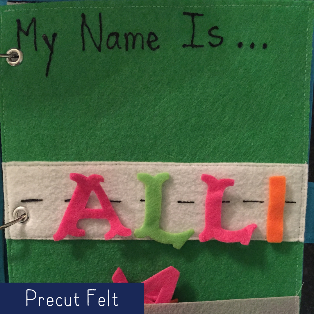 Spell Your Name - Precut Felt