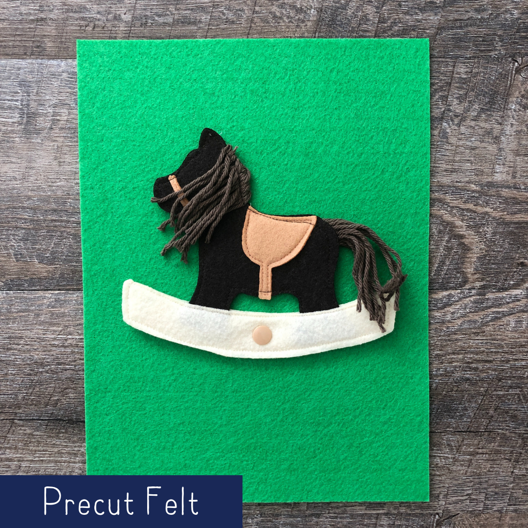 Rocking Horse - Precut Felt