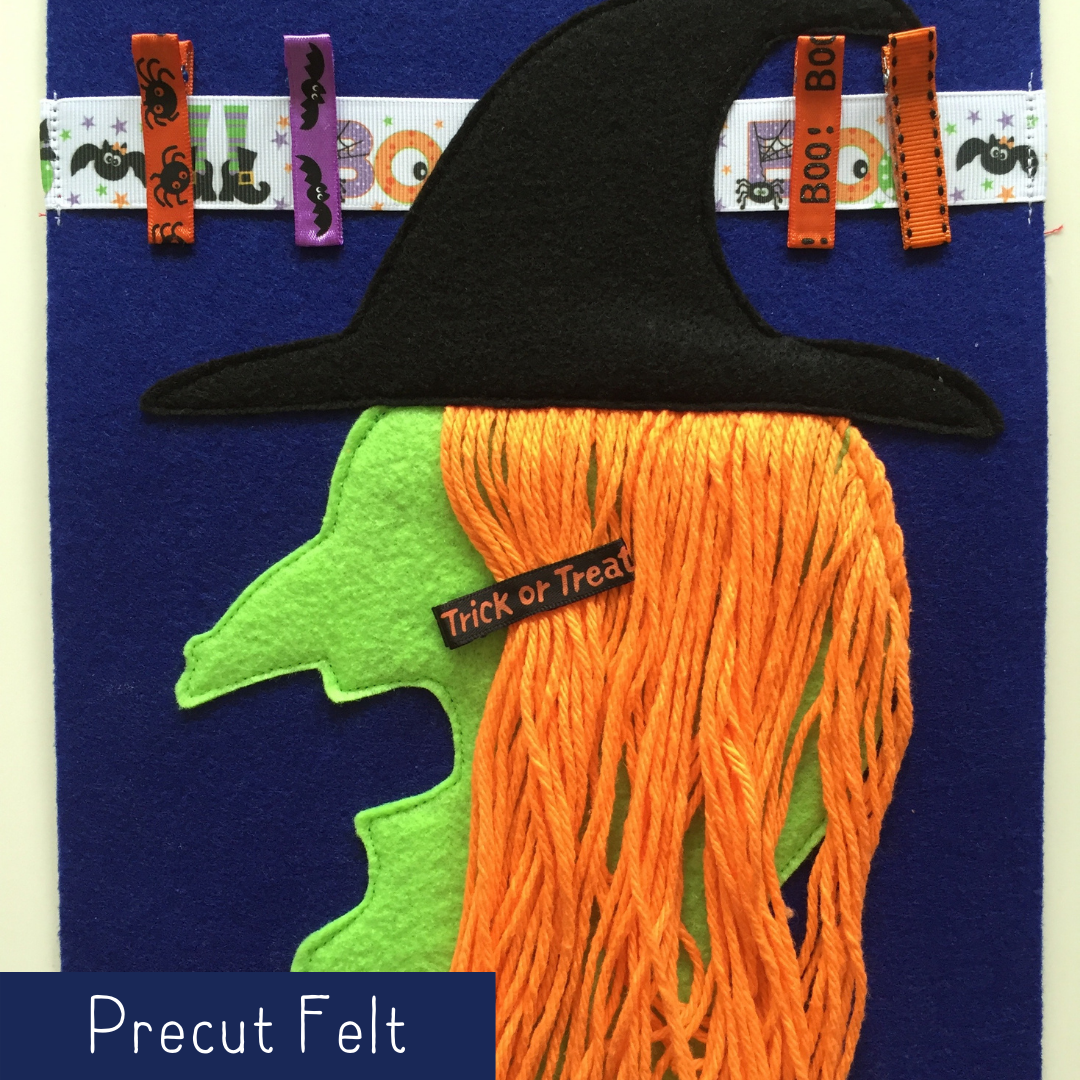 Witch's Hair - Precut Felt