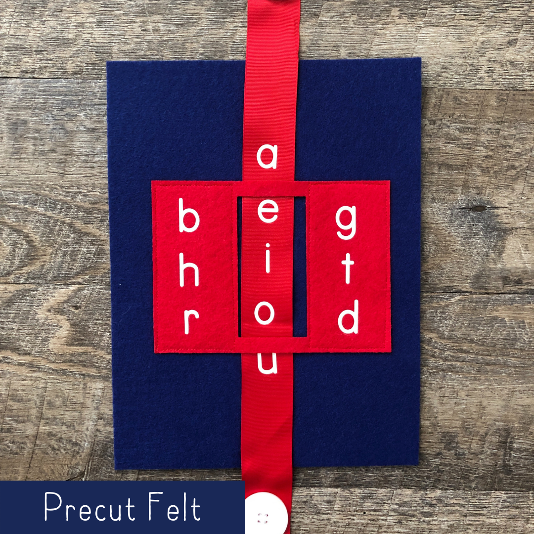 Change the Vowels - Precut Felt