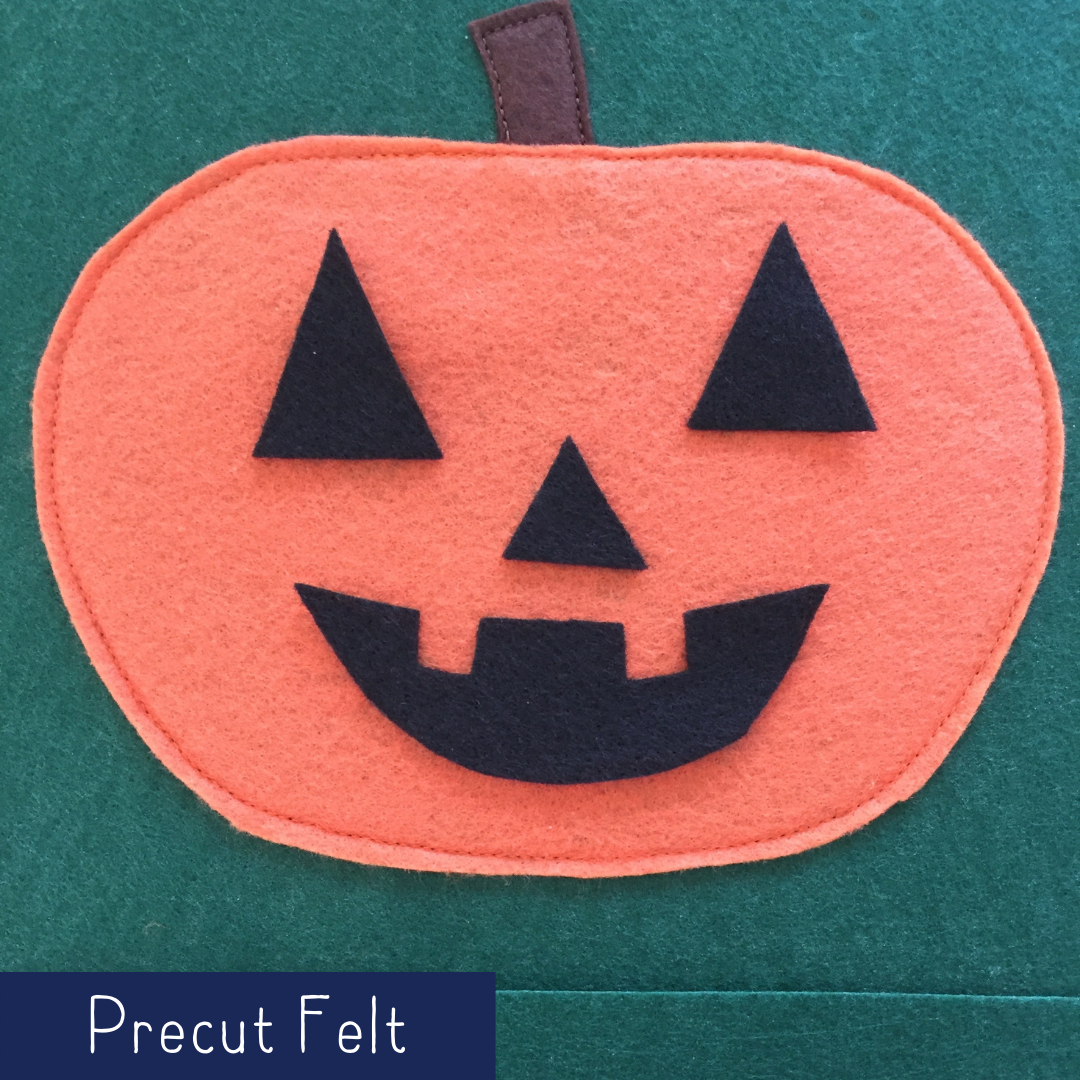 Make a Jack O'Lantern - Precut Felt