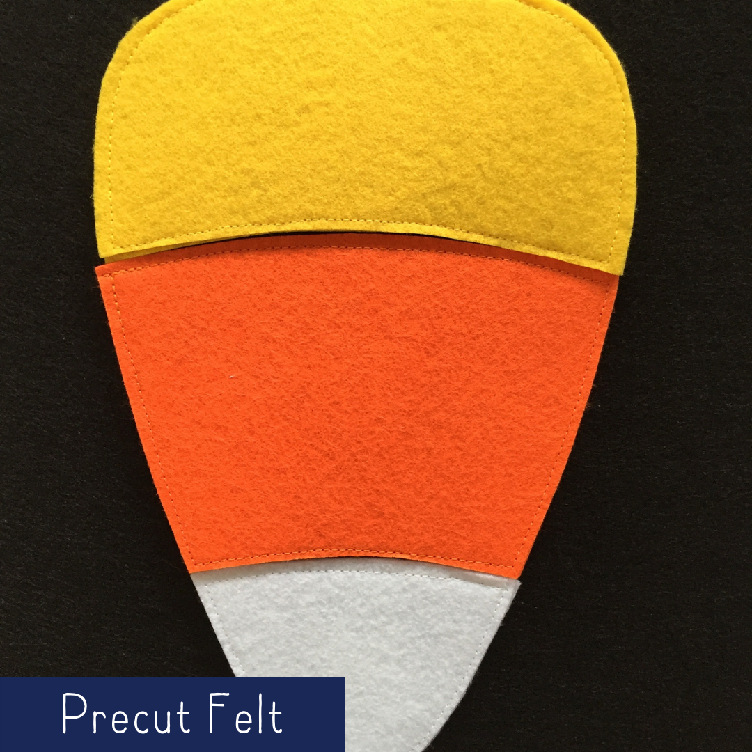 Candy Corn Puzzle - Precut Felt