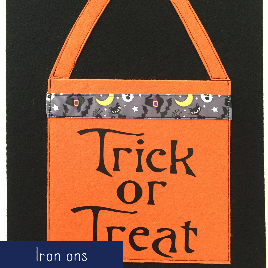 Trick or Treat Bag (part 1) - Iron Ons