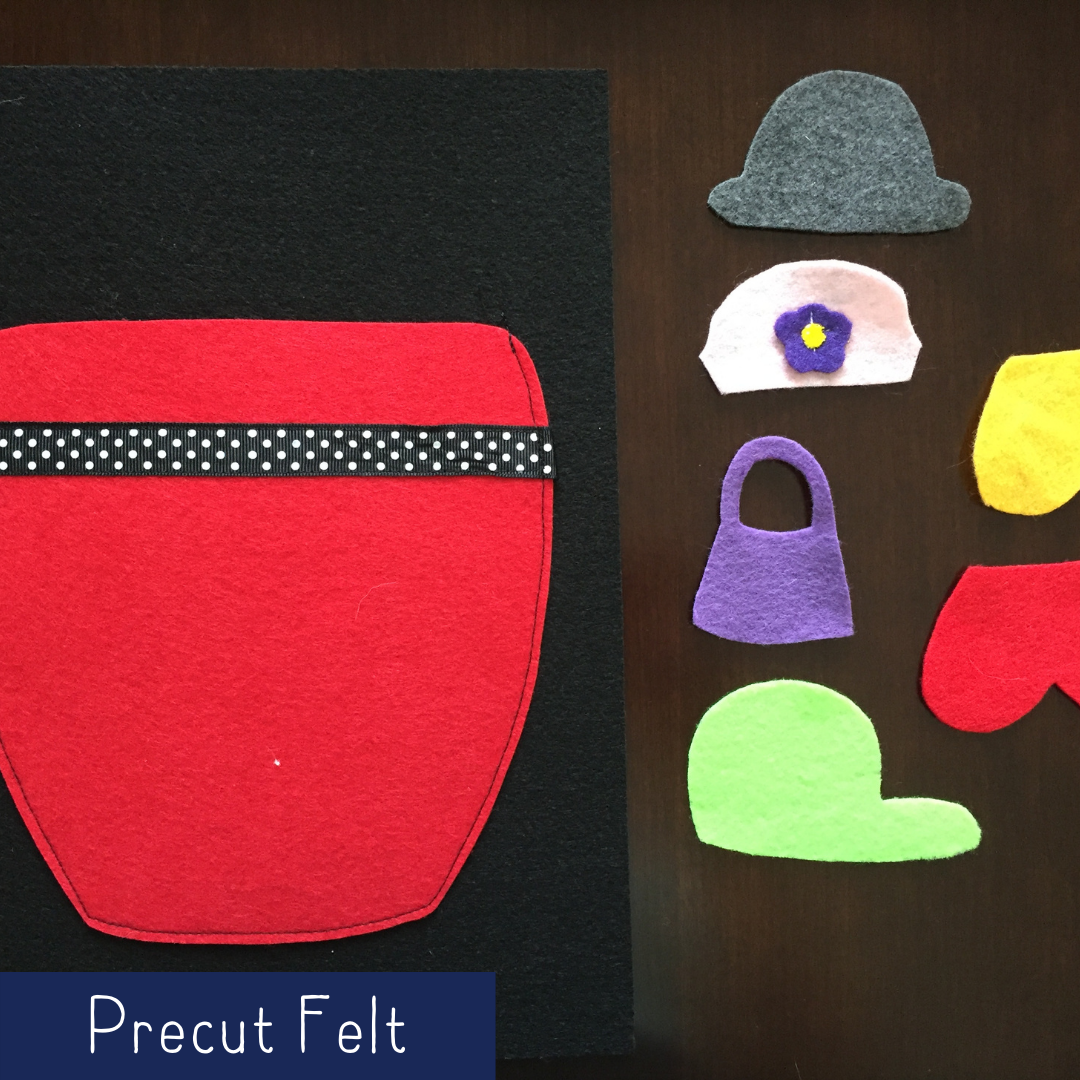 Mr. Potato Head: Bucket and Accessories - Precut Felt