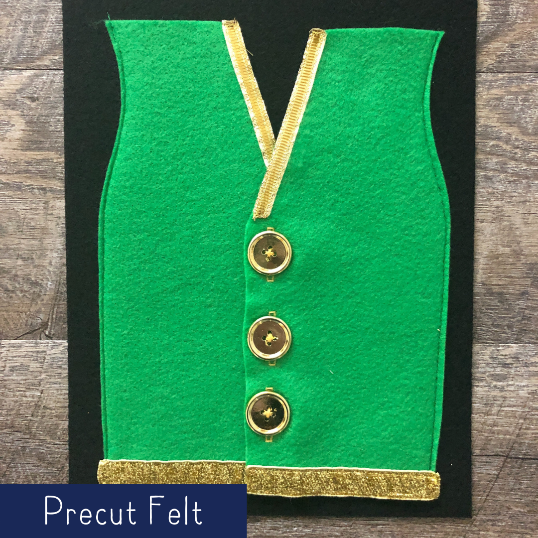 Leprechaun Vest - Precut Felt