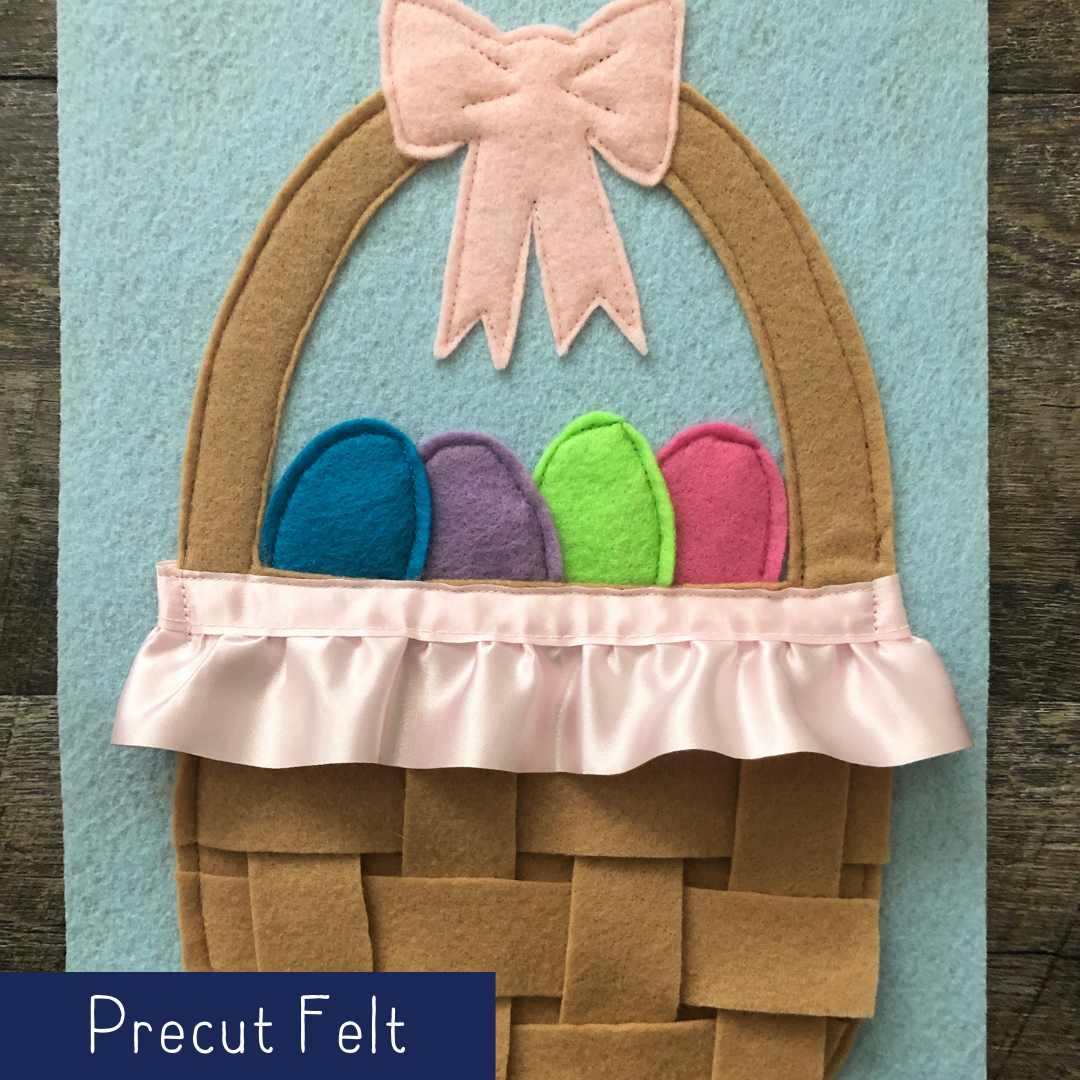 Easter Basket Weaving - Precut Felt