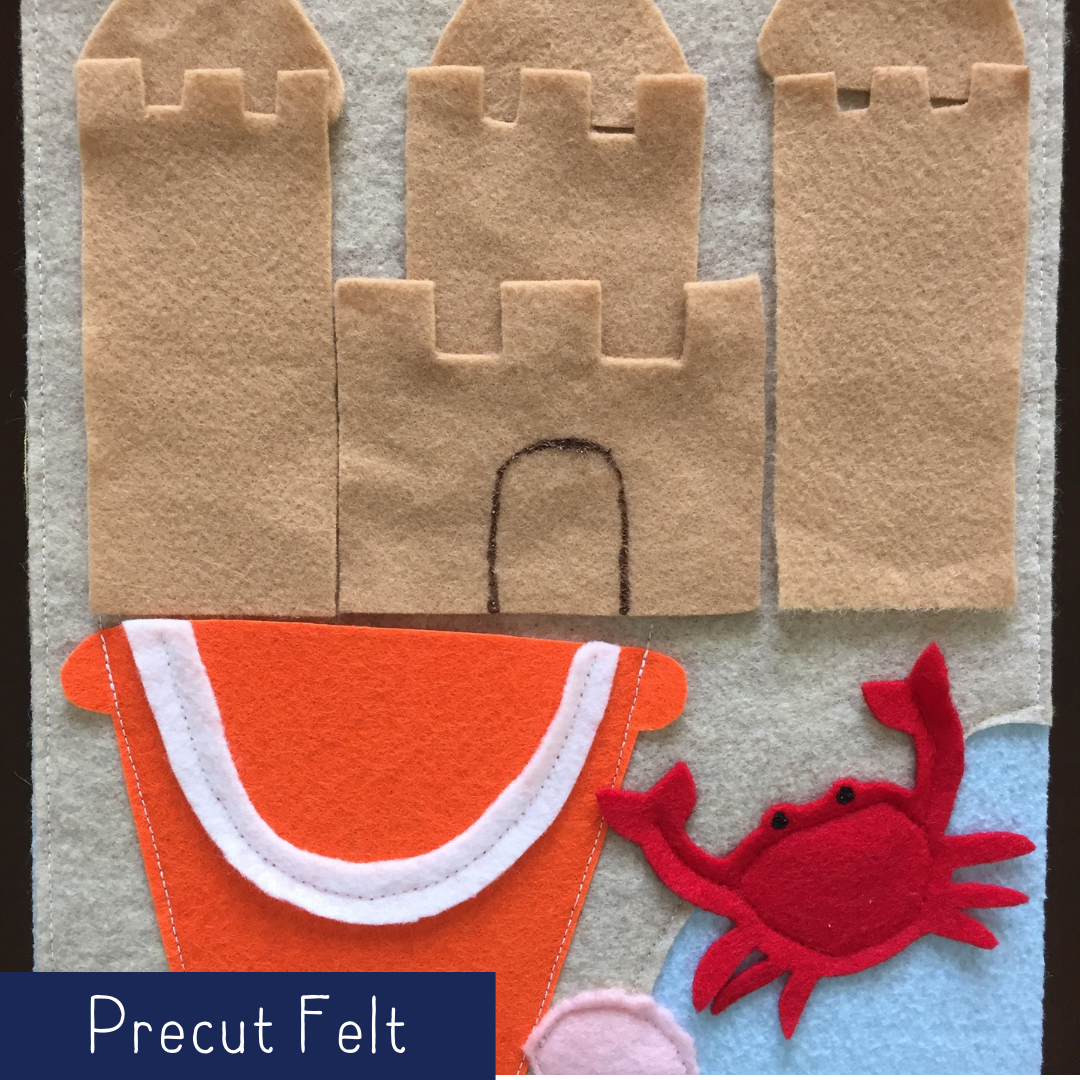 Sand Castle - Precut Felt