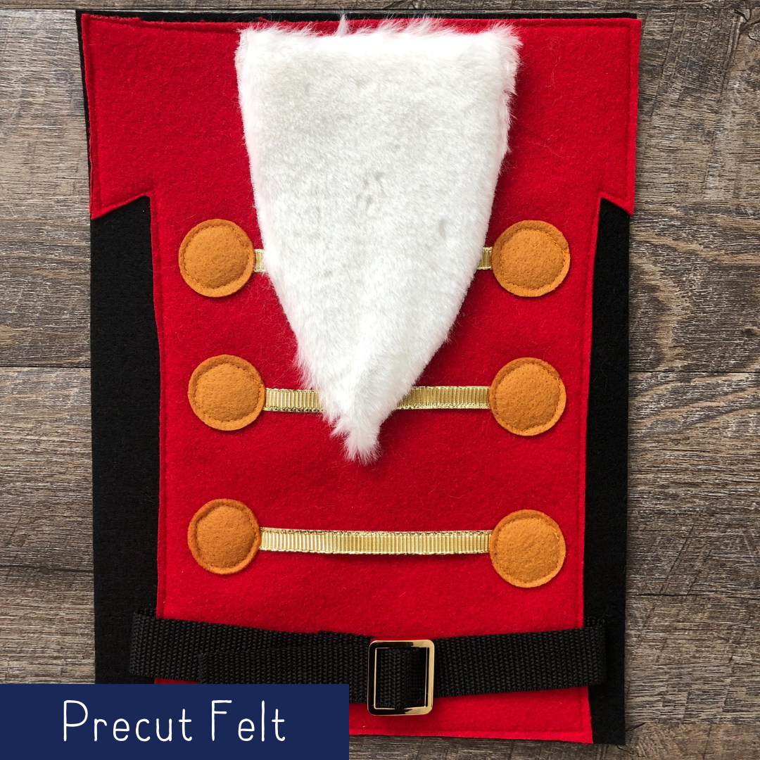 Nutcracker Buckle - Precut Felt