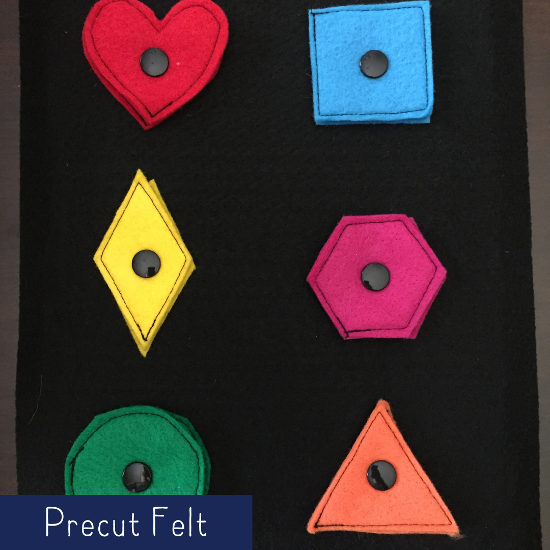 Shapes Matching - Precut Felt