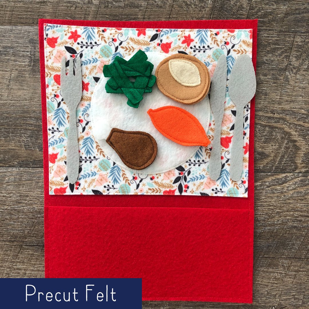 Dinner Plate - Precut Felt