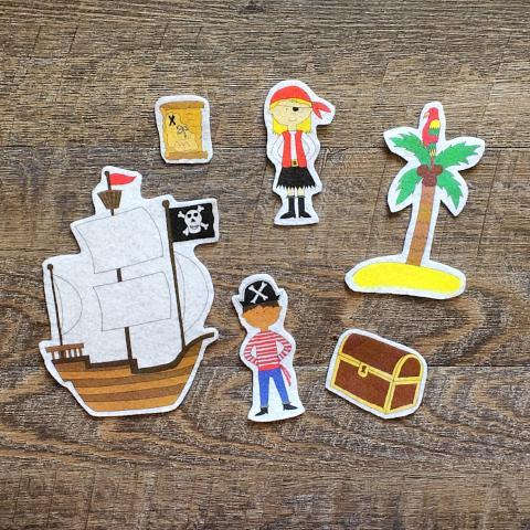 Pirates Felt Story Set