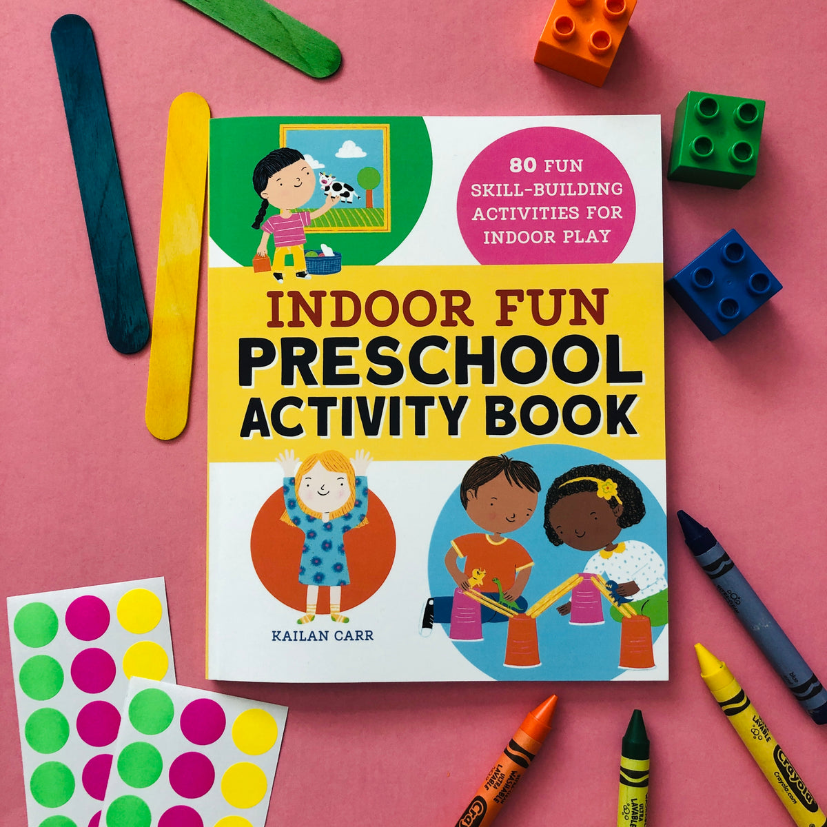 Indoor Fun Preschool Activity Book