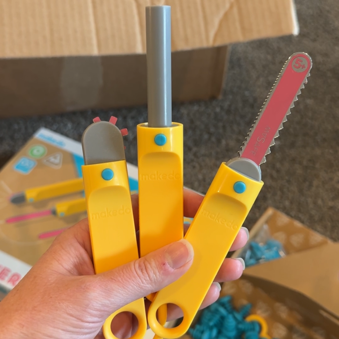 Kid Safe Cardboard Creation Tools