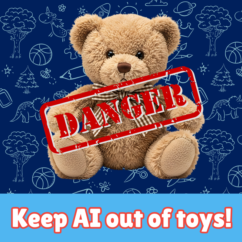 Keep AI Out of Toys!