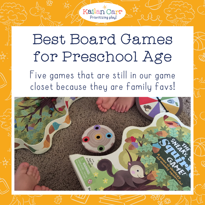 Best Board Games for Preschool Age