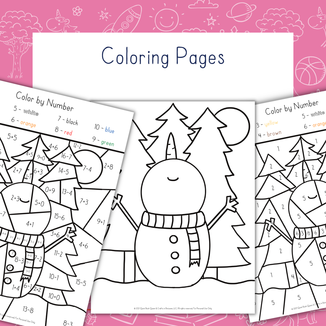 January 2025 Screen-Free Printable Bundle