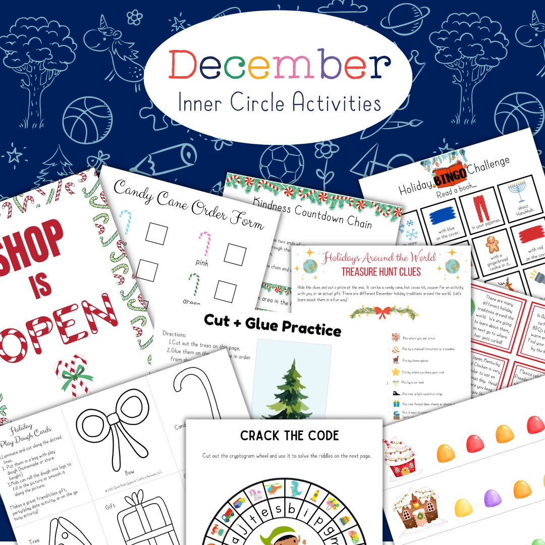 December 2025 Screen-Free Printable Bundle