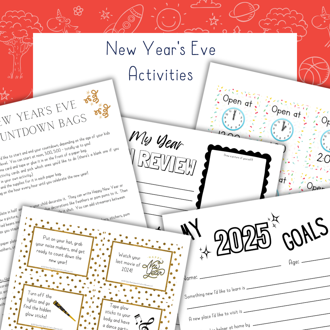 January 2025 Screen-Free Printable Bundle