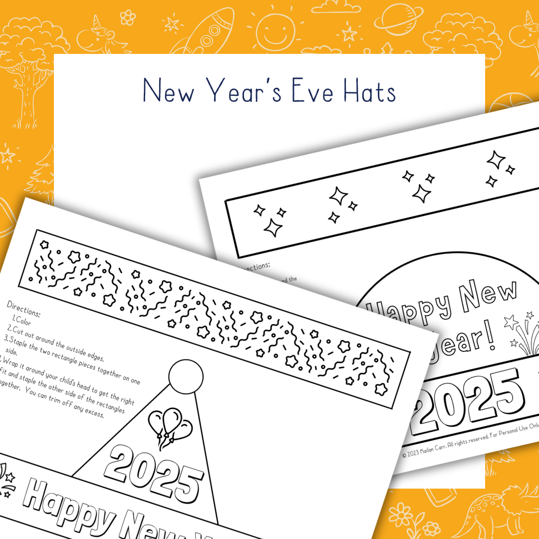 January 2025 Screen-Free Printable Bundle