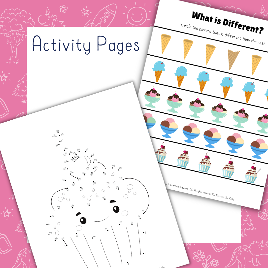 August 2025 Screen-Free Printable Bundle