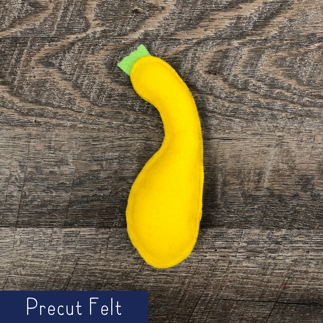 Yellow Squash - Precut Felt