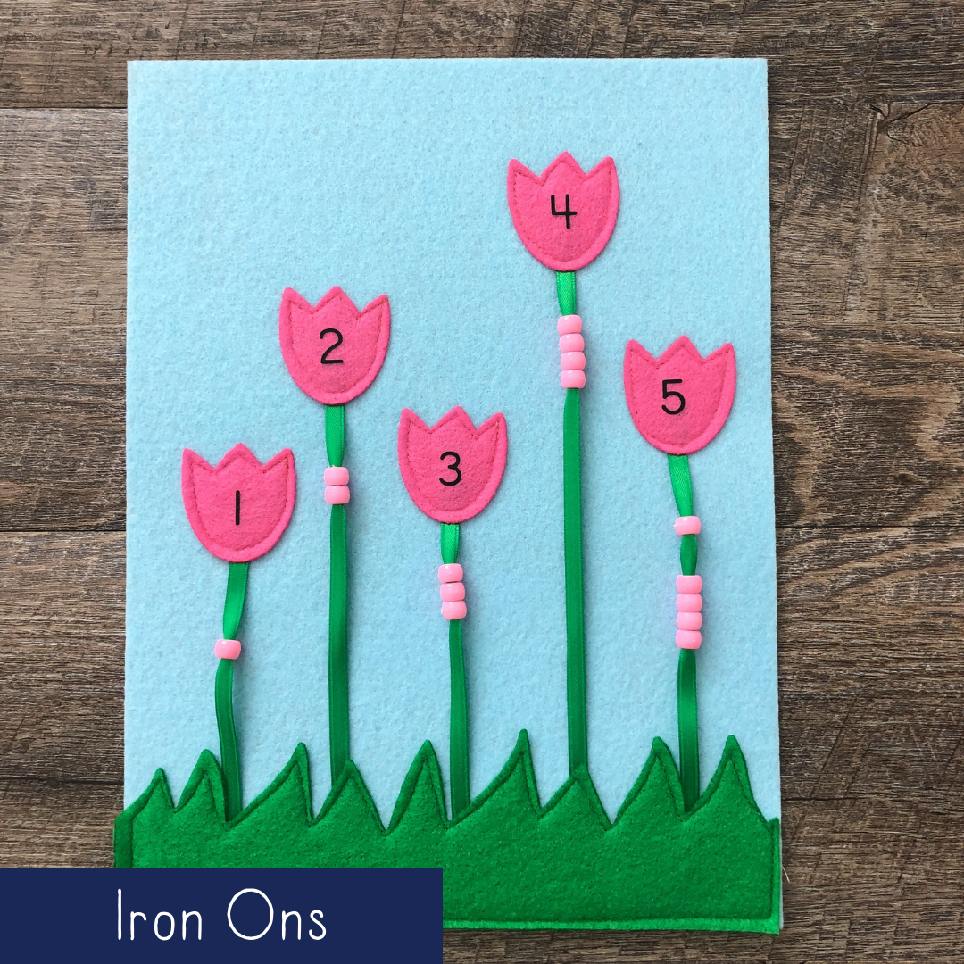 Waltz of the Flowers #1-5 - Iron Ons