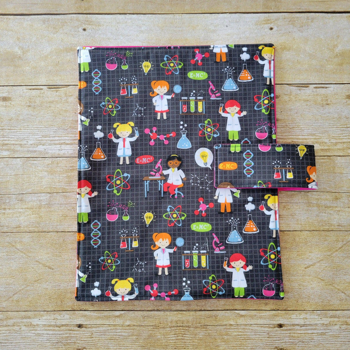 Quite Book Science Science Girl Quiet Book Cover – Kailan Carr