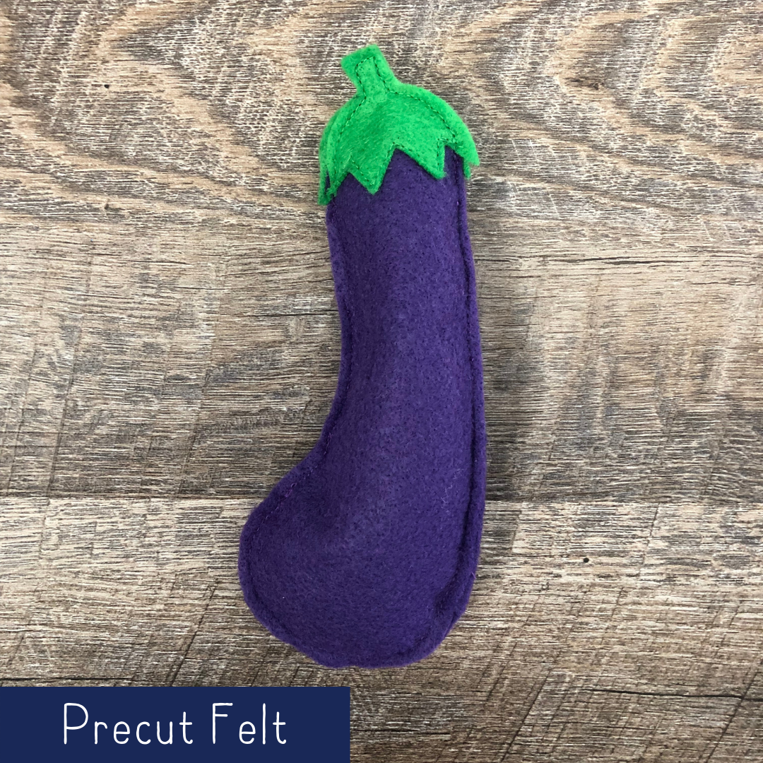Eggplant - Precut Felt