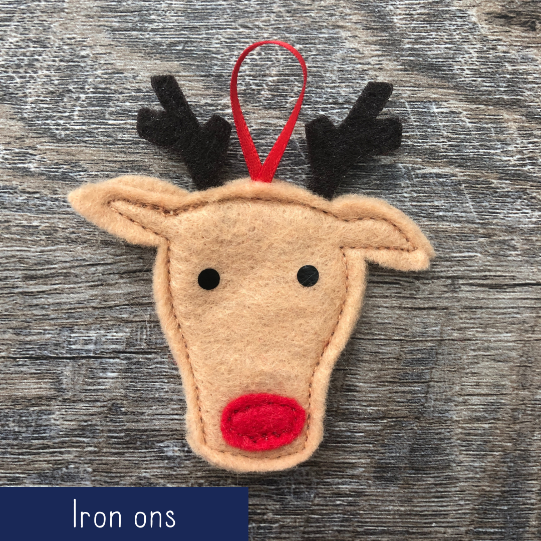 Reindeer - Iron Ons