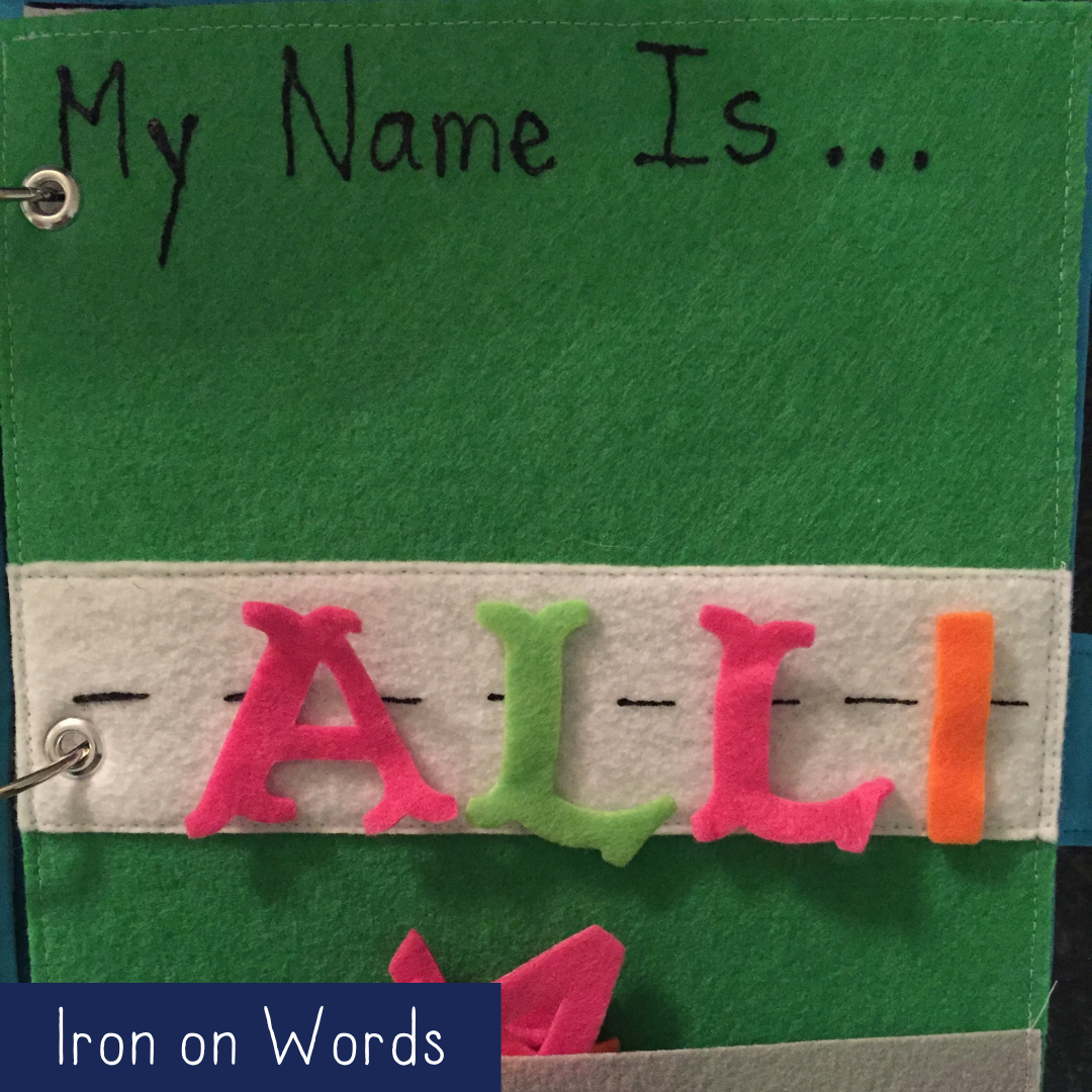 Spell Your Name - Iron On Words