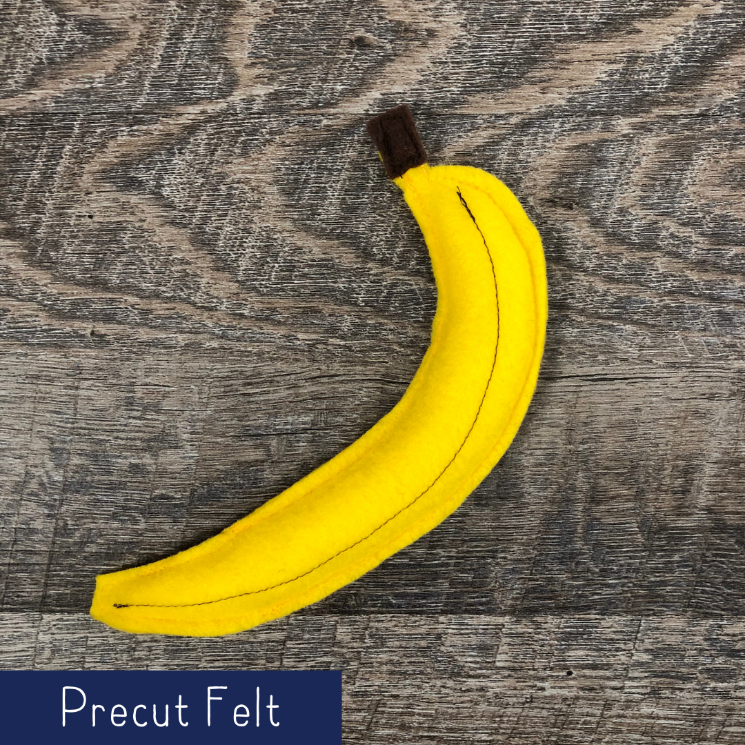 Banana - Precut Felt