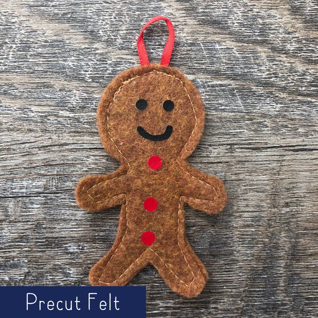 Gingerbread Man - Precut Felt