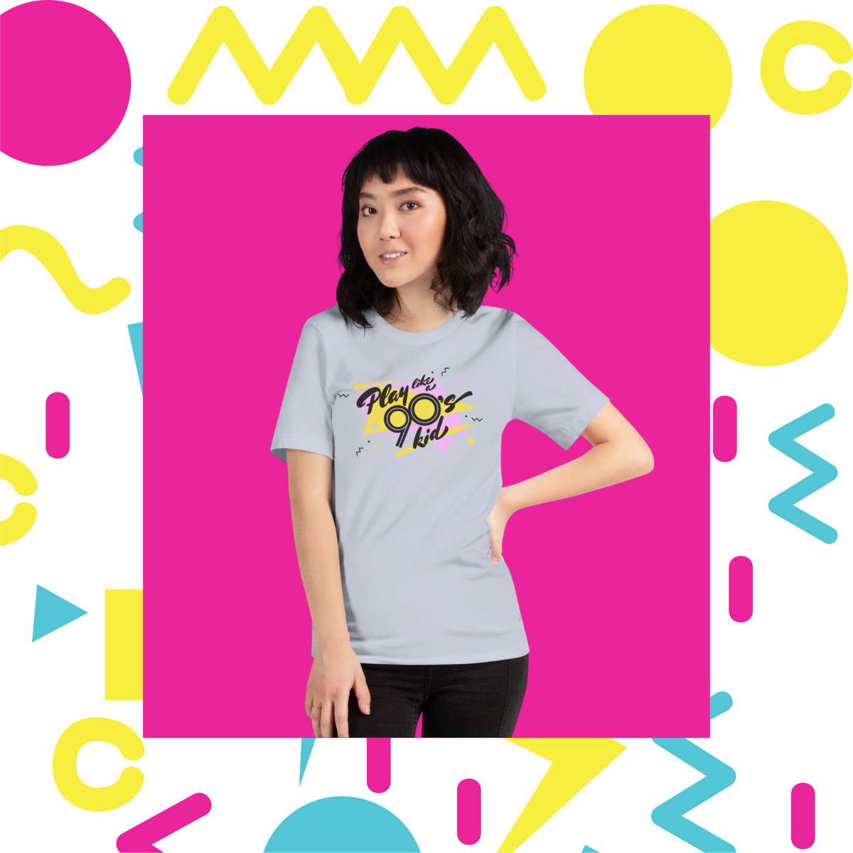 Play Like a 90's Kid | Adult Unisex T-shirt