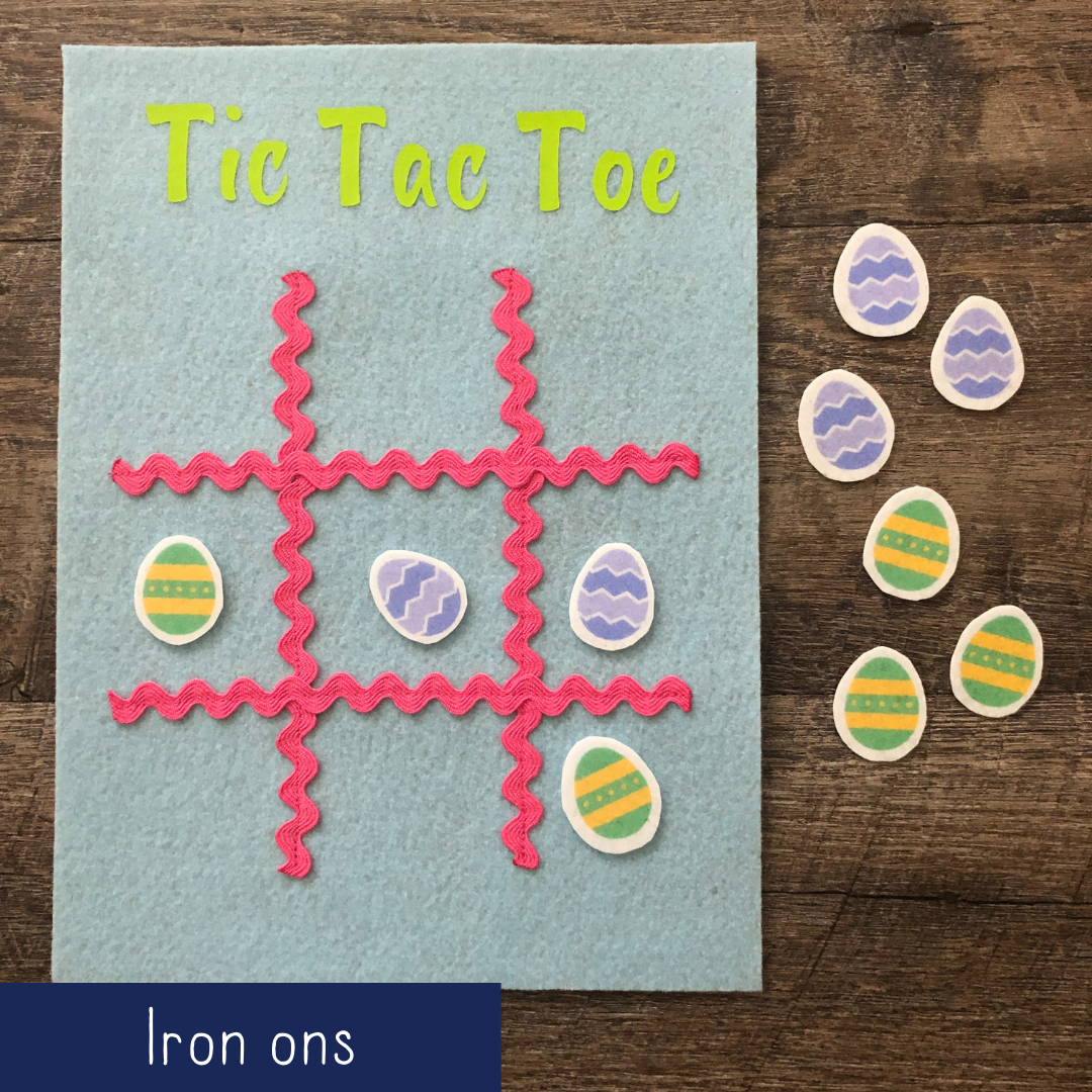 Tic Tac Toe - Iron Ons