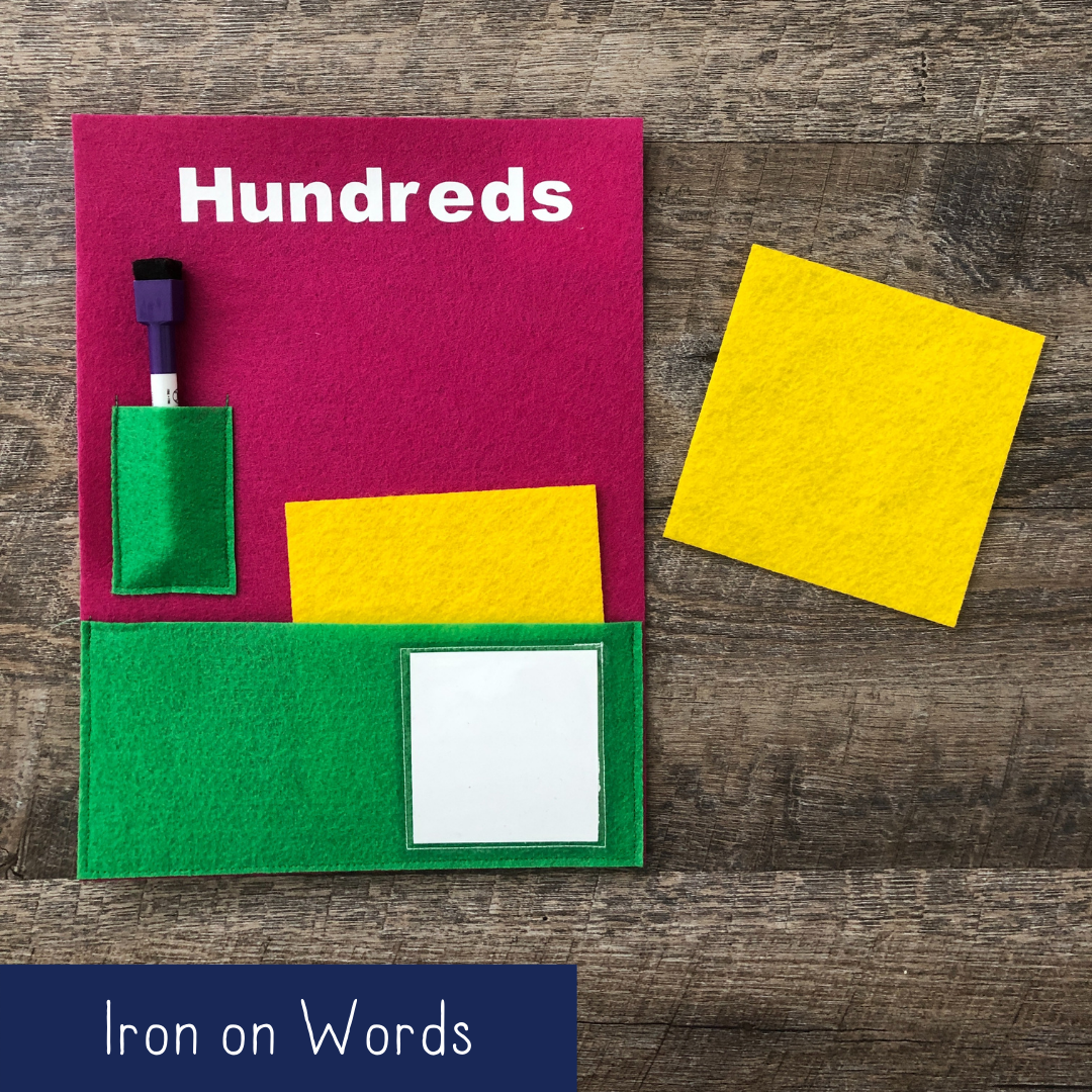 Hundreds - Iron On Words