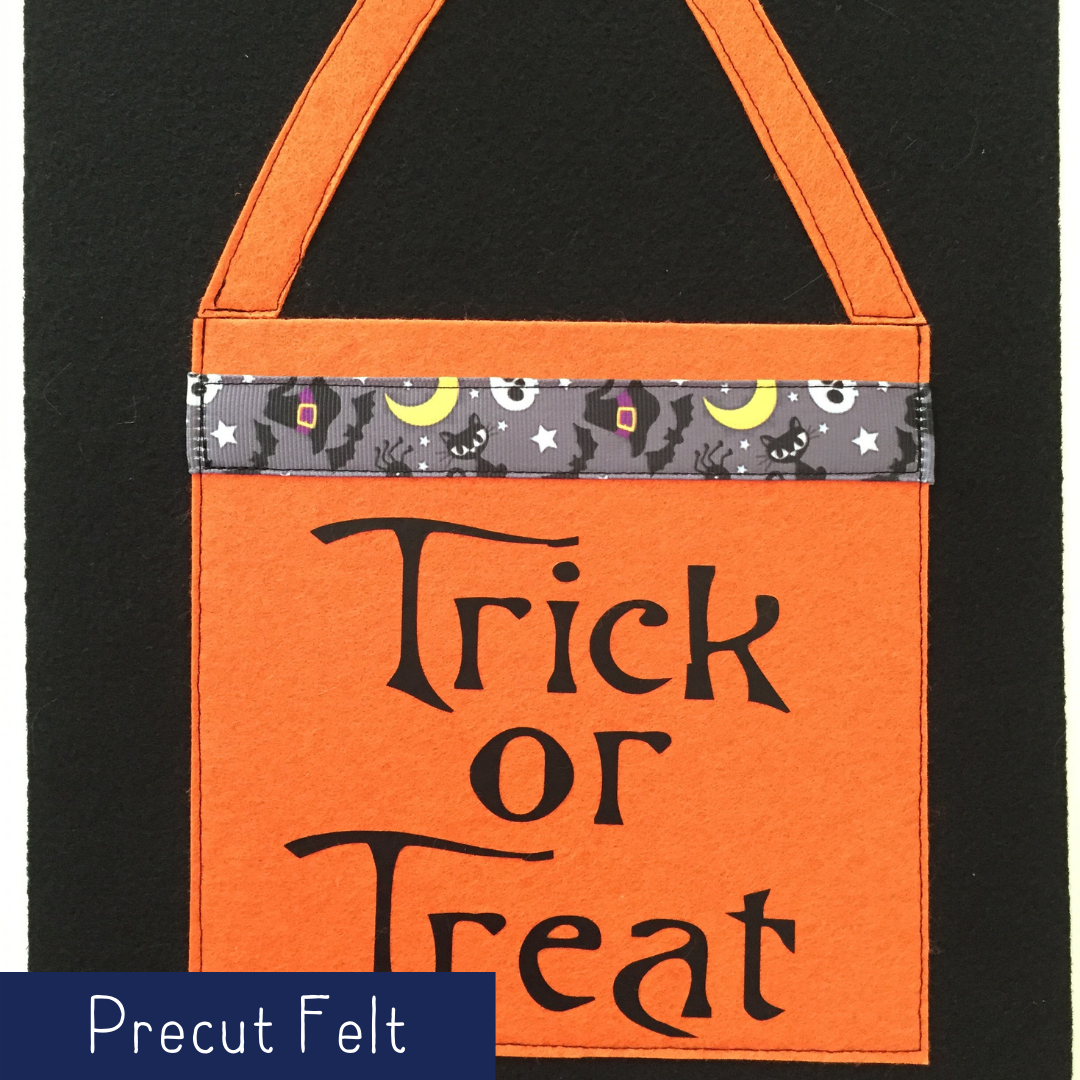 Trick or Treat Bag (part 1) - Precut Felt