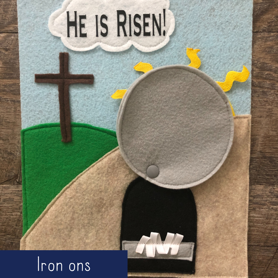 He is Risen - Iron Ons