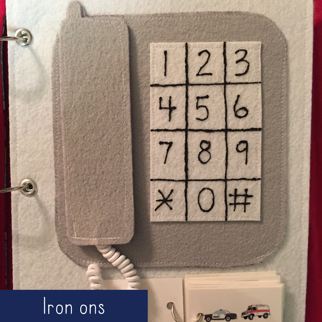 Telephone - Iron On